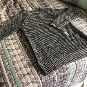 SO brand grey sweater, size small